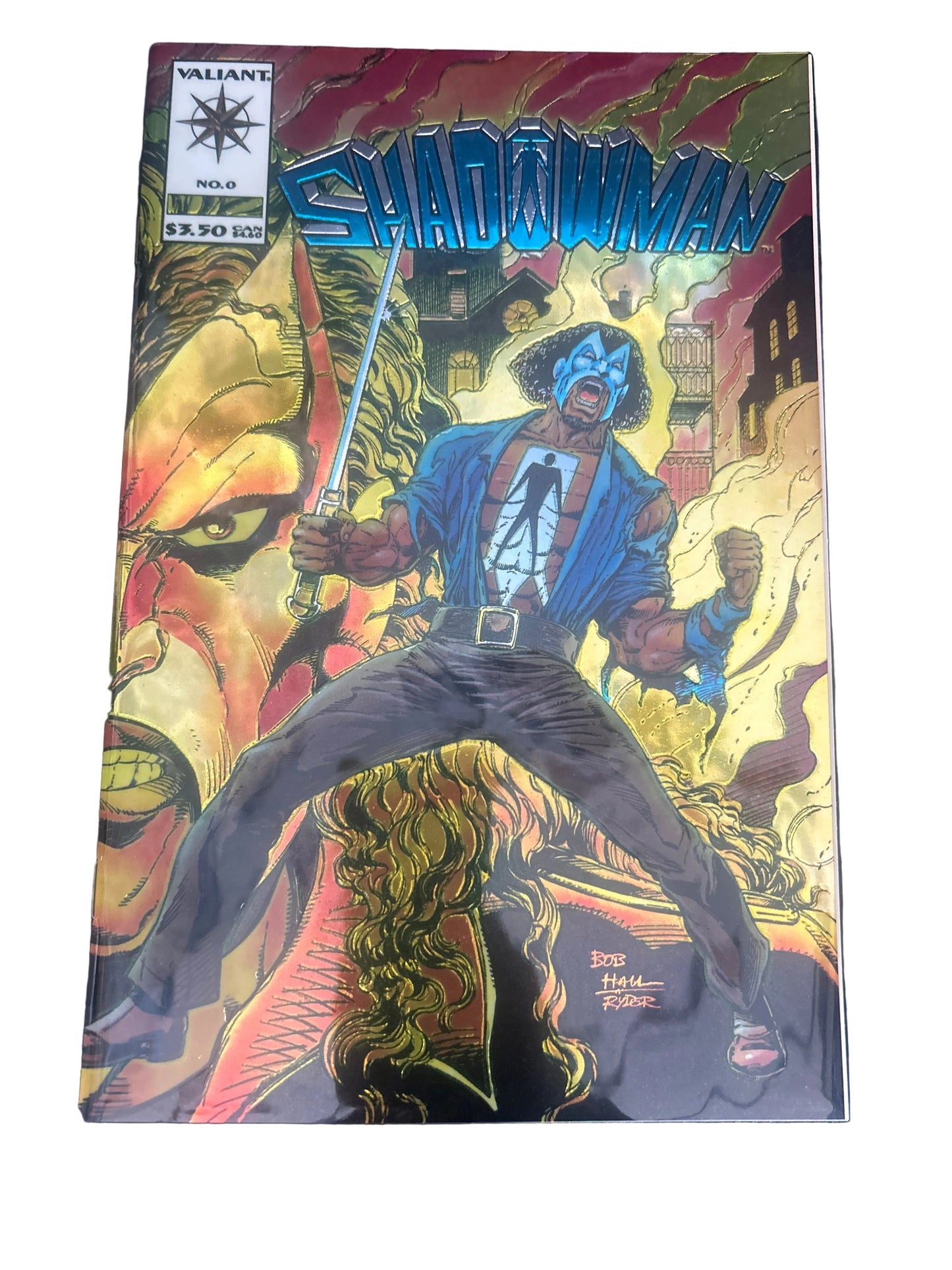 Shadowman #0 foil cover