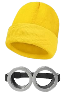 Minions Beanie and Goggles Kit