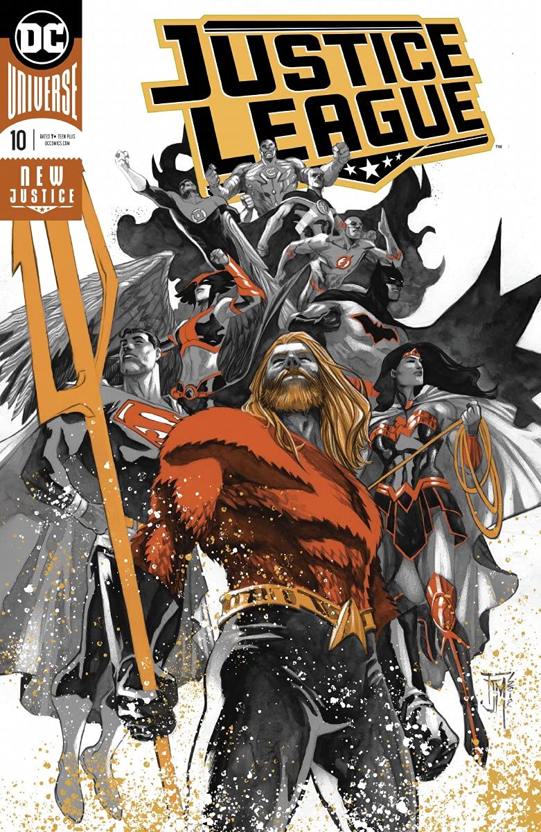 JUSTICE LEAGUE #10 FOIL (DROWNED EARTH) 2018