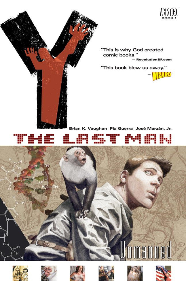 Y THE LAST MAN VOL. 1 UNMANNED TP 2002 (Pre-owned)