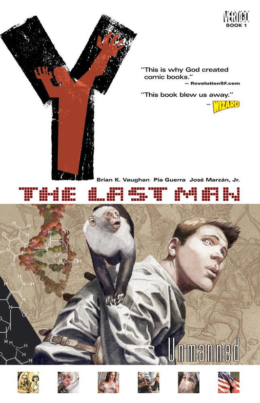 Y THE LAST MAN VOL. 1 UNMANNED TP 2002 (Pre-owned)