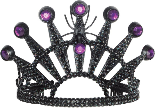 Schwarze Spinnen-Tiara