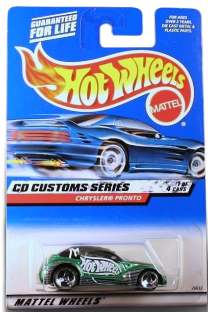 Hot Wheels CD Serie personalizada Chrysler Pronto