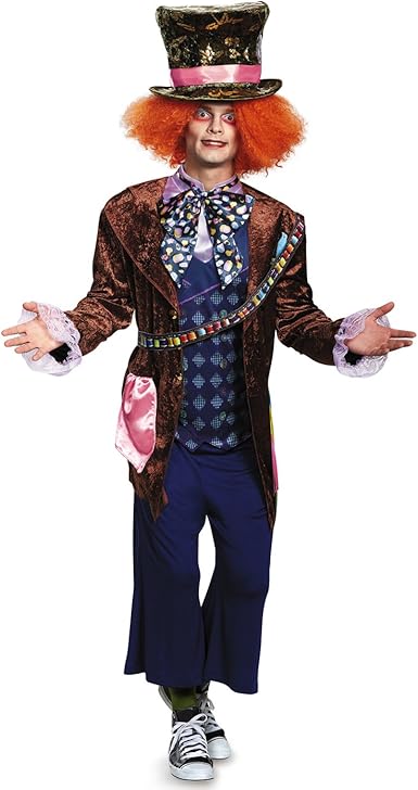 Disney's Alice Through the Looking Glass Mad Hatter Deluxe Costume (Adult)