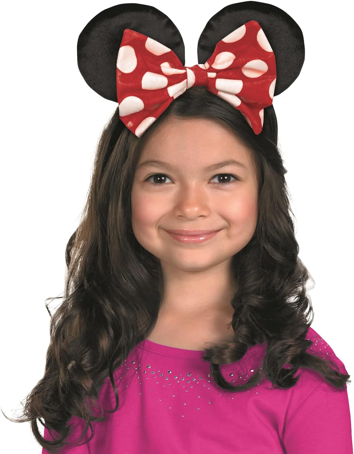 Minnie Mouse Ears with Reversible Bow