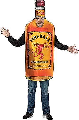 Fireball Get Real Bottle One Pc Costume