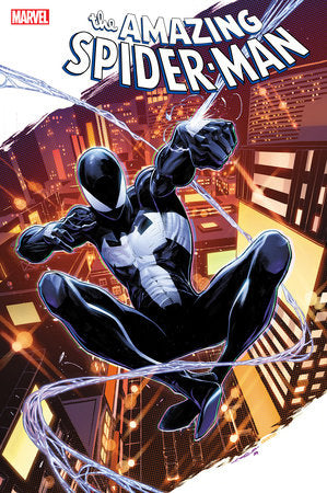 AMAZING SPIDER-MAN #50 IBAN COELLO BLACK COSTUME VARIANT 05/22/2024