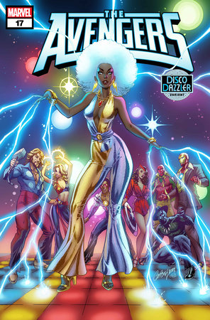 AVENGERS #17 J. SCOTT CAMPBELL DISCO DAZZLER VARIANT [DPWX] 08/07/2024