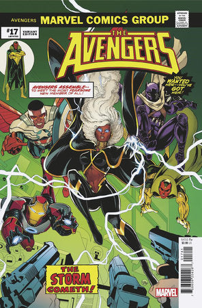 AVENGERS #17 LUCIANO VECCHIO HOMAGE VARIANT [DPWX] 08/07/2024