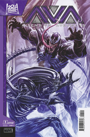 ALIENS VS. AVENGERS #1 MARK BROOKS VARIANT 08/28/2024