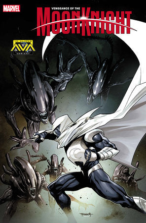 VENGEANCE OF THE MOON KNIGHT #7 STEPHEN SEGOVIA MARVEL VS. ALIEN VARIANT [BH] 07/24/2024