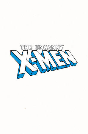 UNCANNY X-MEN #1 LOGO VARIANT 08/07/2024