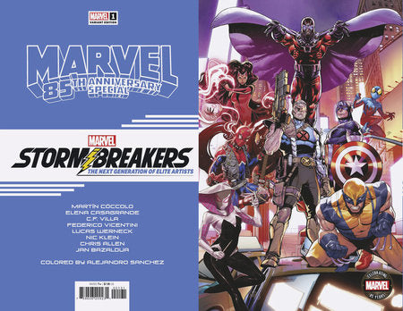 MARVEL 85TH ANNIVERSARY SPECIAL #1 STORMBREAKERS JAM VARIANT 08/28/2024