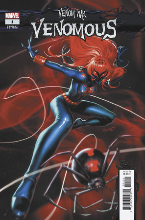 VENOM WAR: VENOMOUS #1 DERRICK CHEW BLACK WIDOW VARIANT [VW] 08/21/2024