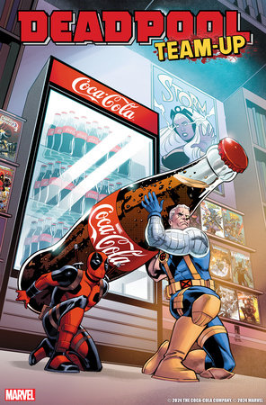 DEADPOOL TEAM-UP #1 PACO MEDINA MARVEL & COCA-COLA VARIANT 8/28/24