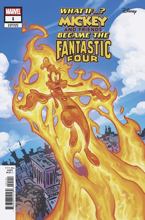 MARVEL & DISNEY: WHAT IF...? MICKEY & FRIENDS BECAME THE FANTASTIC FOUR #1 SKOTTIE YOUNG VARIANT 1/08/2025