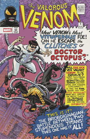 ALL-NEW VENOM #8 SCOTT KOBLISH RETROVISION VARIANT 07/02/2025
