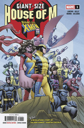 GIANT-SIZE HOUSE OF M #1 07/16/2025