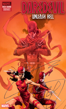 DAREDEVIL: UNLEASH HELL - RED BAND #1 JEROME OPENA VARIANT [POLYBAGGED] 1/08/2025