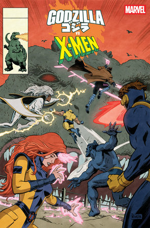 GODZILLA VS. X-MEN #1 PAOLO RIVERA GODZILLA KING OF THE MONSTERS HOMAGE VARIANT (5/14/25)