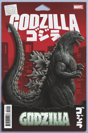 GODZILLA DESTROYS THE MARVEL UNIVERSE #1 JOHN TYLER CHRISTOPHER ACTION FIGURE VARIANT 7/16/2025
