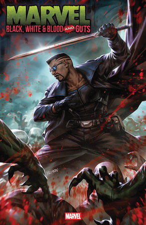MARVEL: BLACK, WHITE & BLOOD AND GUTS #1 DERRICK CHEW VARIANT 10/08/2025