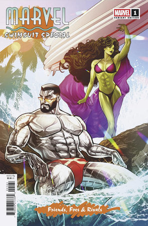 MARVEL SWIMSUIT SPECIAL: FRIENDS, FOES & RIVALS #1 LUCAS WERNECK VARIANT 07/09/2025