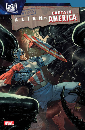 ALIEN VS. CAPTAIN AMERICA #1 LEINIL FRANCIS YU 2ND PRINTING VARIANT 12/24/2025