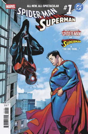 MARVEL/DC: SPIDER-MAN/SUPERMAN #1 SARA PICHELLI VARIANT 04/22/226