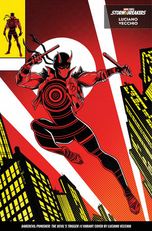 DAREDEVIL/PUNISHER: THE DEVIL'S TRIGGER #1 LUCIANO VECCHIO FROM THE CHAOS A COSTUME VARIANT 11/26/2025