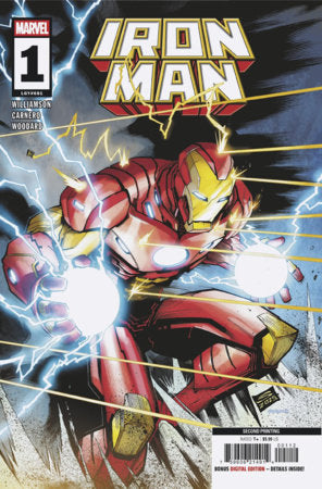 IRON MAN #1 GERARDO SANDOVAL 2ND PRINTING VARIANT 03/11/2026