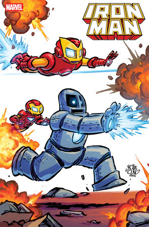 IRON MAN #1 SKOTTIE YOUNG 4-PART CONNECTING VARIANT 01/25/2026