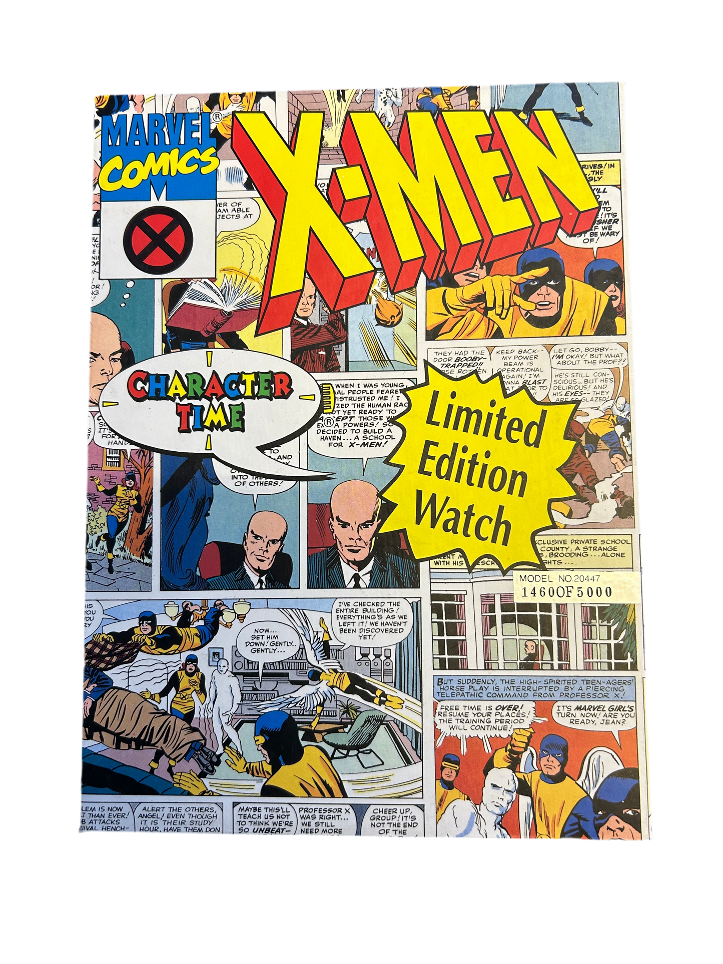 Marvel X-Men Character Time LE Watch & Plane