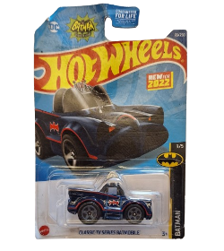 Hot Wheels Classic TV Series Batmobile Blue Batman 3/5 78/250* 2021