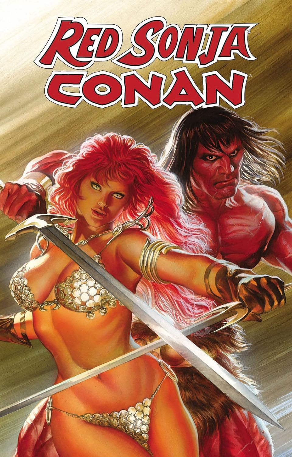 Red Sonja Conan: Blood of a God Hardcover 2016