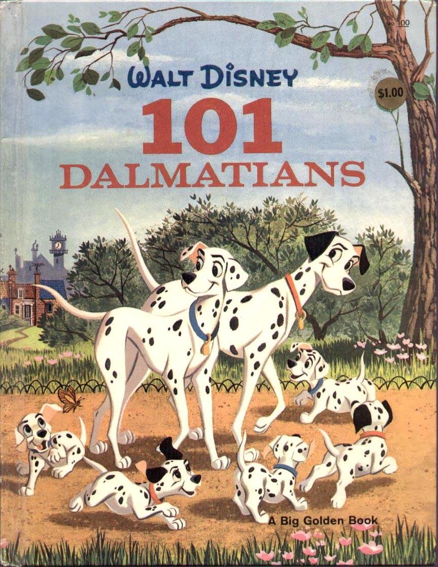 Gran Libro Dorado Walt Disney 101 Dálmatas 1961