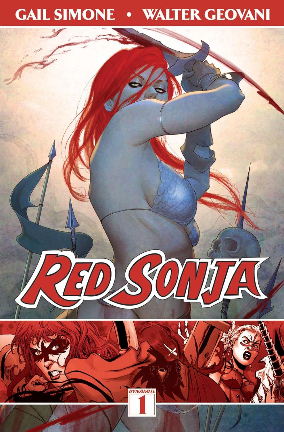 RED SONJA GAIL SIMONE TP VOL 01 QUEEN OF PLAGUES 2014