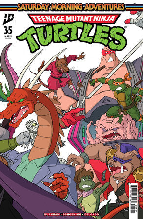 Teenage Mutant Ninja Turtles: Saturday Morning Adventures #35 Cover A (Schoening Connecting Cover Set) 03/25/2026