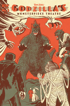 Godzilla’s Monsterpiece Theatre #3 Cover A (Scioli) 1/22/2025