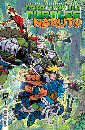 Teenage Mutant Ninja Turtles x Naruto #1 Cover A (Corona) Second Printing (3/12/2025)