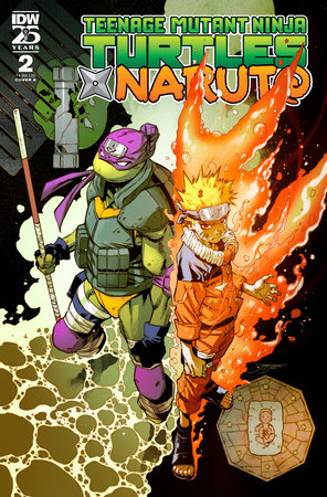 Teenage Mutant Ninja Turtles x Naruto #2 Cover A (Jiménez) 1/22/25