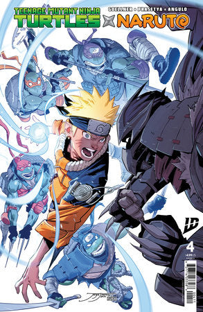 Teenage Mutant Ninja Turtles x Naruto #4 Cover A (Jiménez) 06/04/2025