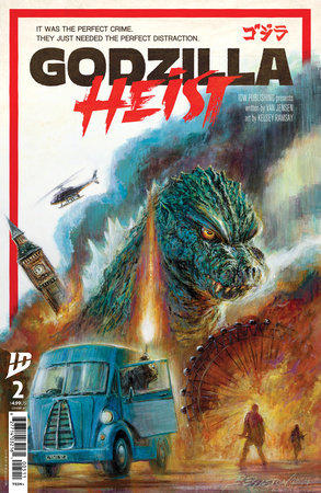 Godzilla: Heist #2 Cover A (Eggleton) (04/02/25)