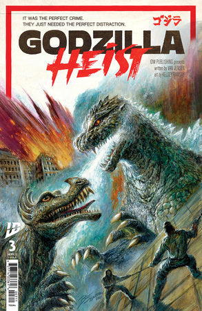 Godzilla: Heist #3 Cover A (Eggleton) (5/7/25)