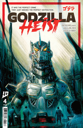Godzilla: Heist #4 Cover A (Eggleton) 06/04/2025