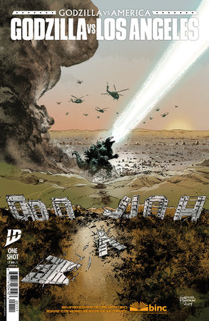 Godzilla Vs. America: Los Angeles Cover A (Hardman) 04/30/2025