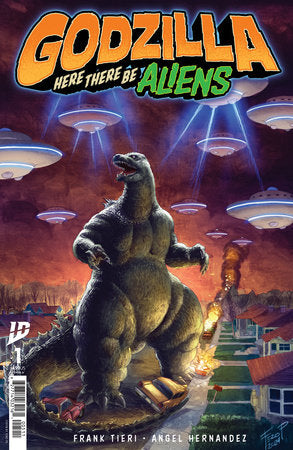 Godzilla: Here There Be Aliens #1 Cover A (Pe) (5/14/25)