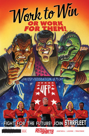 Star Trek: Red Shirts #4 Variant B (Price Federation Recruitment) 10