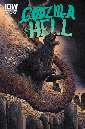 Godzilla 70th Anniversary Foil Classics: Godzilla in Hell #1 Cover A (Stokoe) 08/20/2025