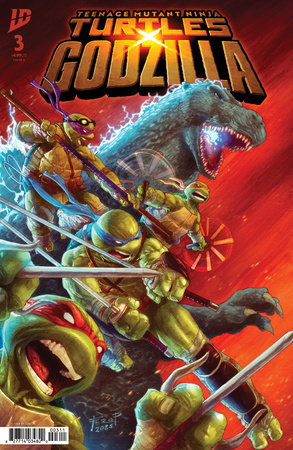 Teenage Mutant Ninja Turtles x Godzilla #3 Cover A (Pe) 02/04/2026